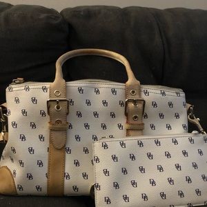 Dooney and Bourke purse with matching coin purse.